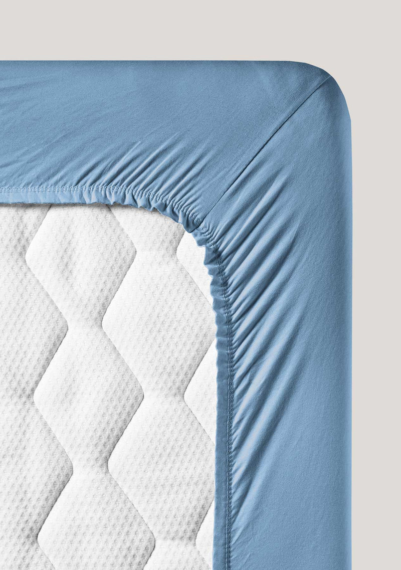 Vario-Stretch fitted sheet for topper with extra length M