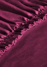 Vario-Stretch fitted sheet for topper with extra length M