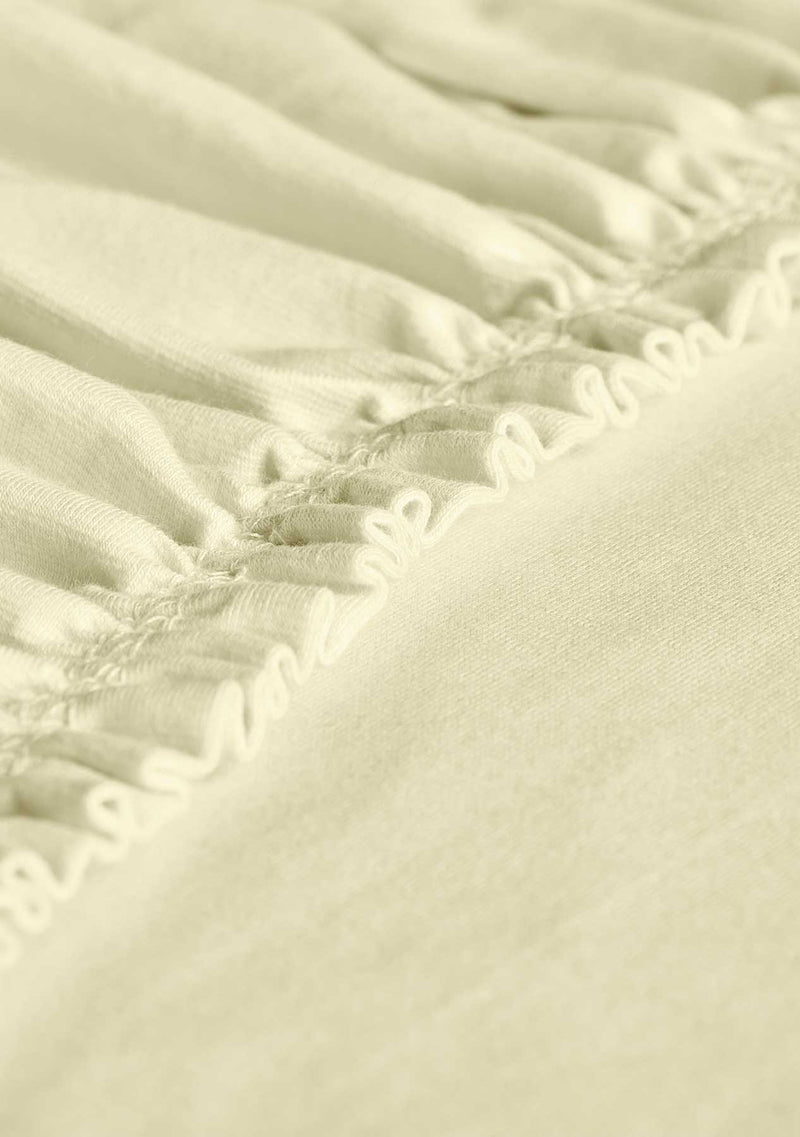 Vario-Stretch fitted sheet for topper with extra length M