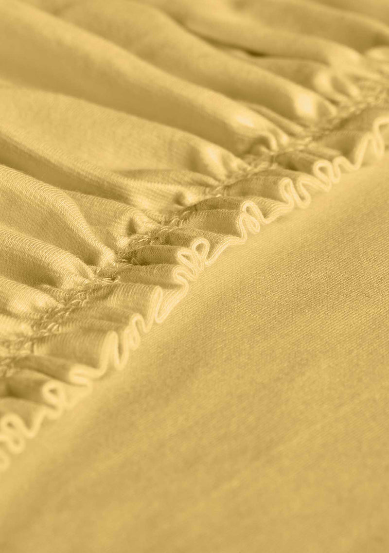 Vario-Stretch fitted sheet for topper with extra length M