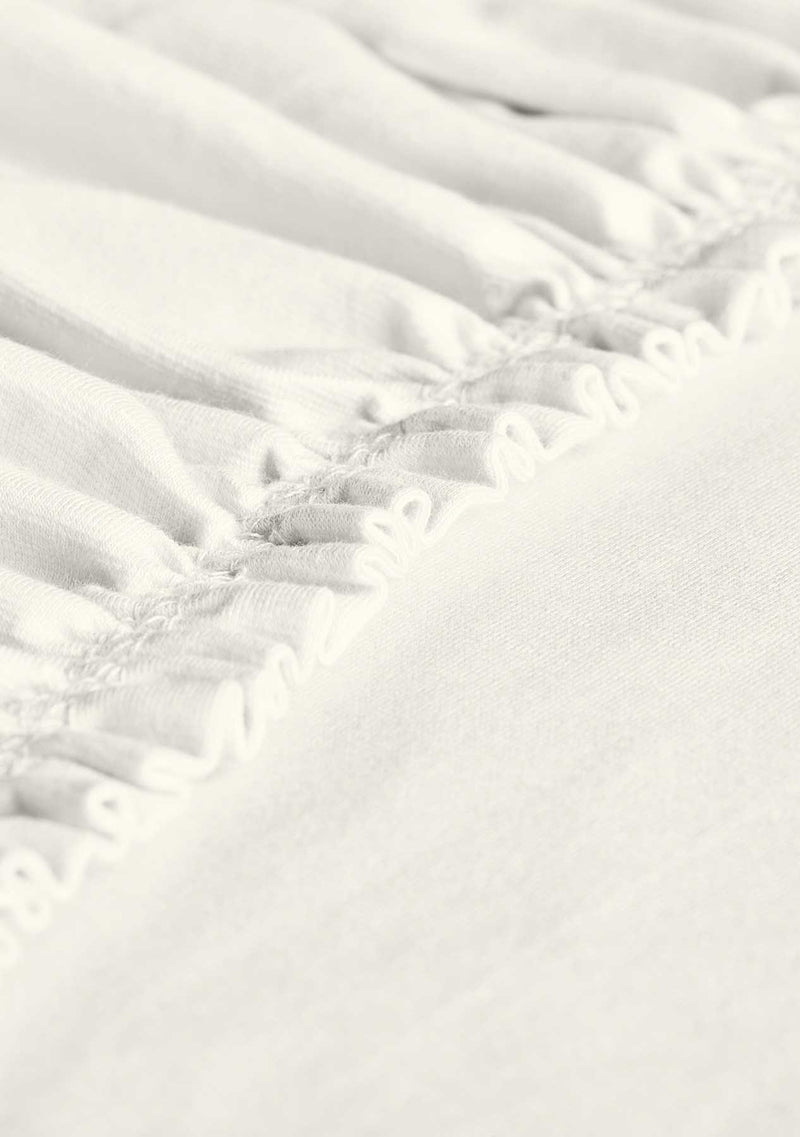Vario-Stretch fitted sheet for topper with extra length M