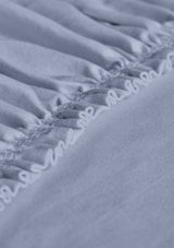 Vario-Stretch fitted sheet for topper with extra length M