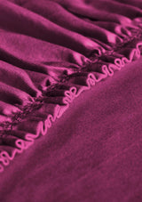 Vario-Stretch fitted sheet for topper with extra length M