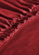 Vario-Stretch fitted sheet for topper with extra length M