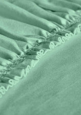Vario-Stretch fitted sheet for topper with extra length M