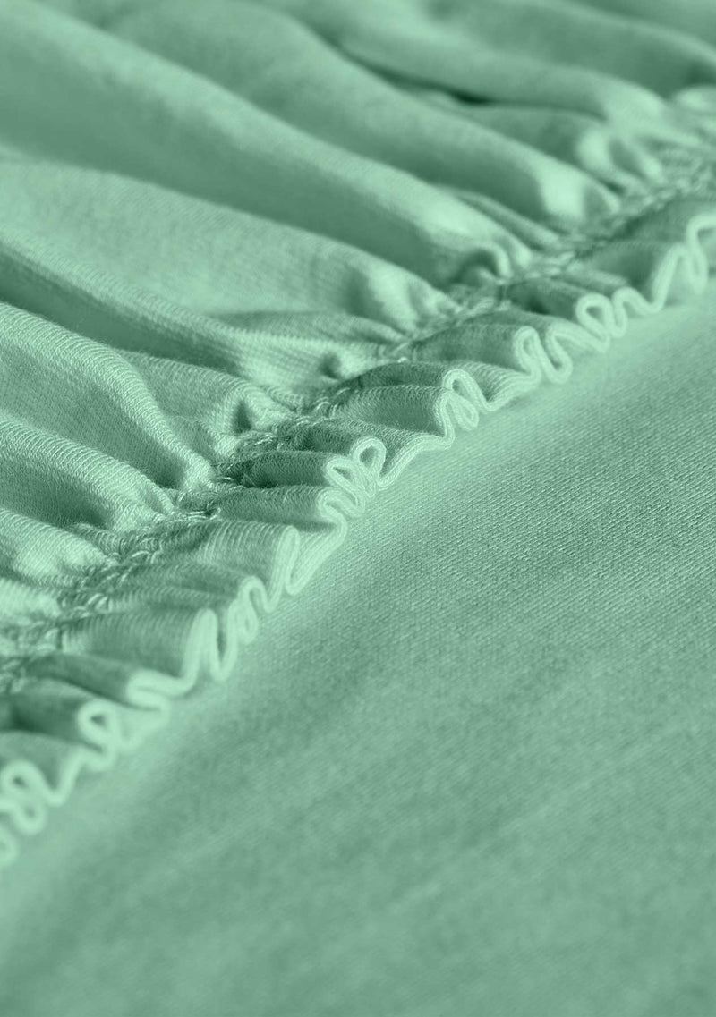 Vario-Stretch fitted sheet for topper with extra length M