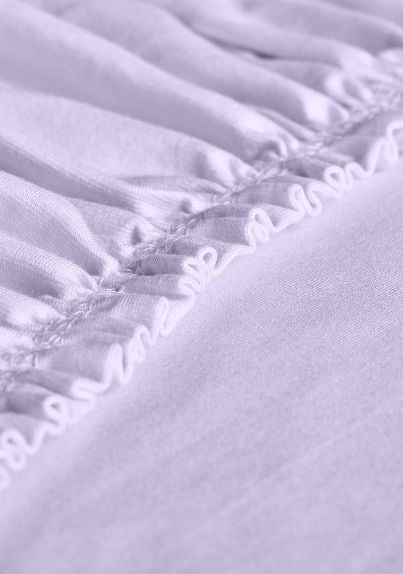 Vario-Stretch fitted sheet for topper with extra length M