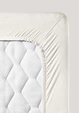 Vario-Stretch fitted sheet for topper with extra length M