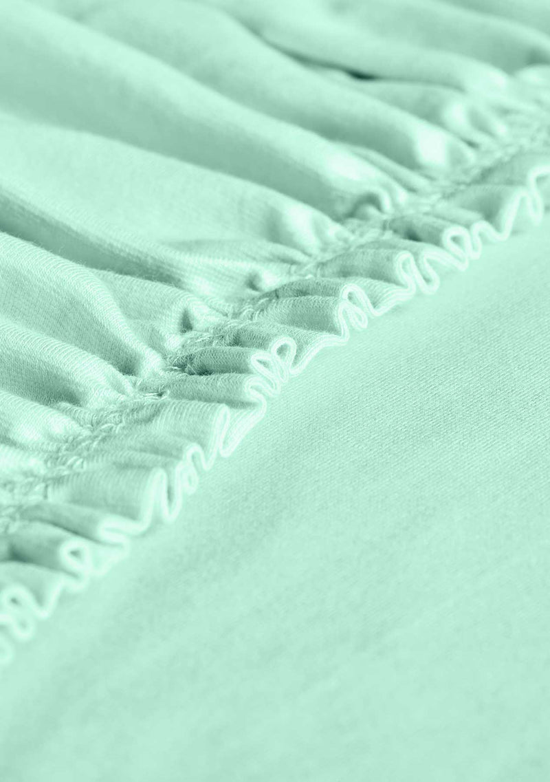 Vario-Stretch fitted sheet for topper with extra length M