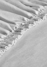 Vario-Stretch fitted sheet for topper with extra length M