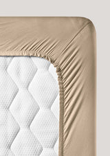 Vario-Stretch fitted sheet for topper with extra length M