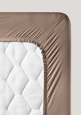 Vario-Stretch fitted sheet for topper with extra length M
