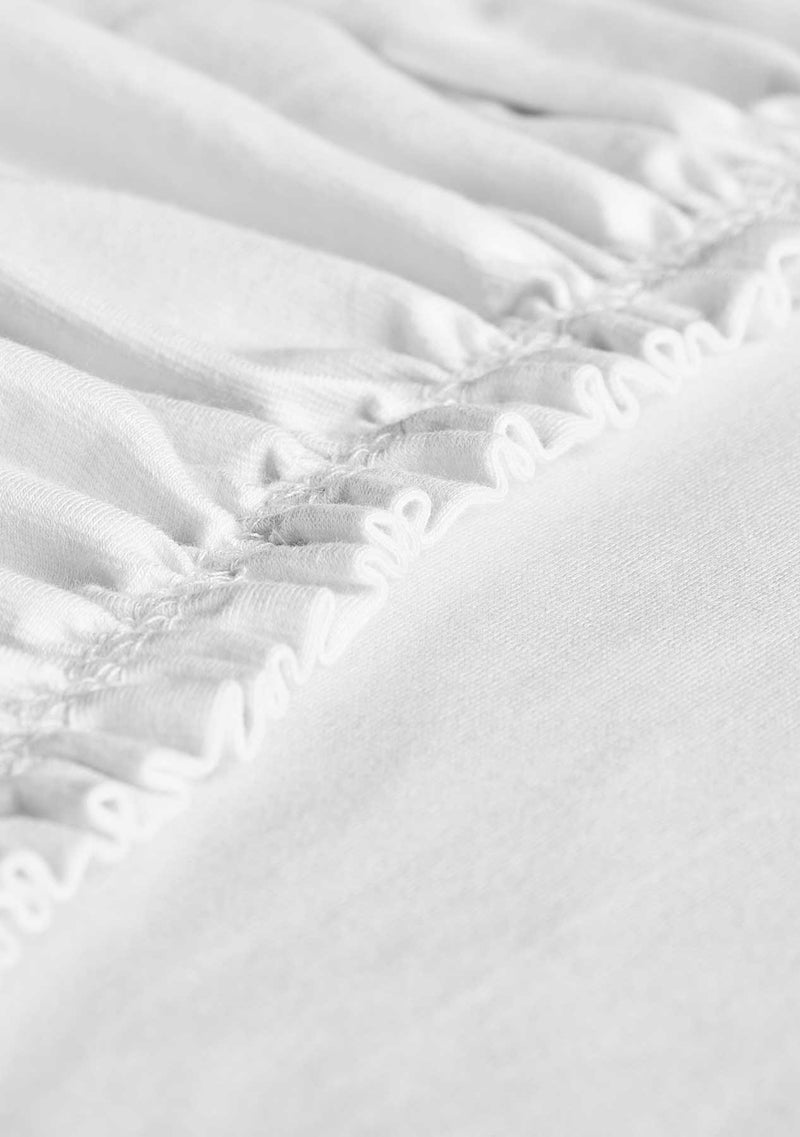 Vario-Stretch fitted sheet for topper with extra length M